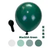 Globos en forma de corazón de 10 pulgadas y 2.2 gramos para decoraciones de bodas, decoraciones de fiestas de cumpleaños y uso para propuestas, hechos de látex engrosado