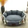 Caseta para Perro para Todas las Estaciones, Caseta para Mascota Removible y Lavable, Caseta para Gato, Caseta para Perro Grande, Mediano y Pequeño, Cama para Perro, Caseta con Colchoneta de Verano