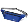 Bolsa de cintura esportiva masculina e feminina da moda ultraleve justa à prova d'água para fitness bolsa de cintura para lazer bolsa de ombro bolsa para celular para canteiro de obras atacado
