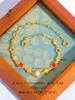 Nuevo Polvo Duradero Dorado Rojo Diez Millas Maquillaje Imitación Melocotón Pulsera de Oro Falso para Tu Novia