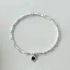 Pulsera de amor de bambú nueva de primavera 2022 estilo frío simple de alta calidad japonesa y coreana diseño de nicho joyería para novias