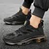 Dropshipping Moda Transfronteriza Tendencia Zapatos Nuevos para Hombre Antideslizantes Absorción de Impactos Zapatillas para Correr Transpirables Casuales Deportivas Tendencia