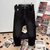 Jeans Masculino Novo de Outono Moda Reta Macio Confortável Stretch Jeans Casual Calça Longa Masculina Comércio Exterior
