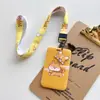 Chai Dog Lindo Estudiante Set de Tarjetas de Pecho Cuerda Larga Colgante de Cuello Yangchengtong Anti-pérdida Decoración Colgante para Tarjeta de Acceso Lanyard para Teléfono Móvil Marca