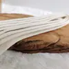 Fábrica em estoque atacado calça esportiva de algodão trançado cordão franja cinto acessórios de vestuário corda de cintura de renda fita