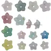 Cuentas Acrílicas de Flor de Cerezo Transparentes de Color Degradado Hechas a Mano Accesorios para Joyería DIY Cuentas Espaciadoras para Pulseras Cuerda para Manualidades Cuentas Sueltas