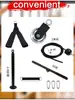 Set de poleas de cable para entrenamiento de jalón alto, Barra de polea de cable resistente casera para bricolaje, Bandeja para discos de pesas