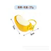 Chaveiro da Moda para Alívio do Estresse, Brinquedo de Apertar Realista de Frutas e Comida, Pingente para Alívio do Estresse para Estudantes e Trabalhadores de Escritório