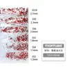 Paquete de 6 Diamantes de Grado Comercial Nacional 1440 Piezas Fondo Plano Rhinestones de Vidrio Ss3-Ss10 para Decoración DIY de Teléfono y Accesorios para Uñas