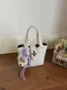 2026 Nuevo Bolso Cruzado Lindo de Nicho Estilo Coreano para Mujer, Bolso de Mano Versátil de Color Sólido, Bolso de Hombro de Moda y Sencillo para el Trabajo