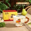 Taza de Cerámica de Crayon Shin-Chan para Niñas y Niños, Taza de Desayuno, Taza de Café para Oficina, Regalo Souvenir, Personalizable