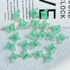 Acrílico Tamanho Pequeno Colorido Transparente Borboleta Furo Passante DIY Acessórios de Joalheria Barroco Arte de Unhas Material Artesanal Atacado