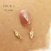 Accesorios de Arte para Uñas Estilo New Punk Transfronterizos, Cruces para Uñas de Celebridades de Internet, Corazón, Estrella de Cuatro Puntas, Decoraciones de Uñas de la Emperatriz Viuda