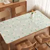 Jogo americano de mesa fresco e simples, à prova de óleo, à prova d'água, resistente ao calor, protetor de mesa de alta qualidade, novo modelo 2025, toalha de mesa de centro de luxo leve