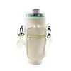 Taza de coche de 40 oz transfronteriza, funda de taza universal, funda de taza aislada para exteriores, patrón de leche, funda de taza con asa, bolsa de taza de material de buceo
