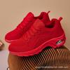 Zapatos de Baile Rojos Nuevos Suela Blanda Zapatos de Baile Cuadrado Blancos Tenis Cuatro Estaciones Adulto Negros Zapatos de Baile Ligeros para Mujer