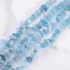 Pedrinhas de Cristal Naturais com Furos, Pedras Brutas Assimétricas Soltas, Acessórios para Joias DIY, Pedras para Pulseira, Pedras Desmagnetizantes Atacado