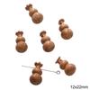 Guofeng Wen Brincar Cabacinha Pingente da Paz Fu Contas de Madeira Artesanal DIY Pingente Bordado à Mão Material para Corrente de Celular Acessórios de Contas