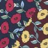 Algodón en stock tela estampada al por mayor moda fresca floral activo tela estampada ropa de niños tela para camisa