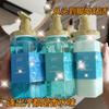 Yan Yan sal marina refrescante champú anticaspa fragancia duradera fragancia suave lavado y cuidado set de tres piezas popular en Xiaohongshu