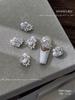 Joia para Unha de Diamante com Laço de Borboleta Rede Net Produto Acabado Liga de Diamante Flash de Luxo Leve Broca de Unha de Ângulo Reto Longo Acessórios Atacado
