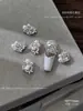 Popular Aleación Mariposa Pila Diamante Arte de Uñas Joyería Alta Calidad Brillante Perla Multifacético Uña Diamante Bola Decoración Mayoreo