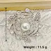 Broches y Accesorios Gymnisky Broche Vintage de Pedrería Europeo y Americano Broche Estrella Bamang para Traje Suéter Bufanda Decoración