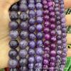 Venda Direta da Fábrica Contas de Wafer Dragão Roxo Otimizadas Contas de Água-Marinha Roxa Mica Roxa de Imitação Contas Soltas Material Semi-Acabado para DIY