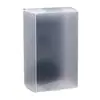 Caja de Embalaje Cuadrada Transparente de PVC Personalizada Caja de Plástico para Comida y Mascotas Caja de Regalo de Plástico Caja de PP Mate Logo