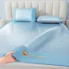 2026 Novo Modelo 3D Composto Sanduíche Rattan de Gelo Mat de Seda de Gelo - Ursinho Doce