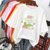 Suministro Nuevo Mercado Callejero 2026 Primavera Camisetas Trendy de Manga Corta al por Mayor para Mujer a 5 Yuanes, Camisetas Básicas para Mujer, Tops de Cuello Redondo