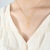 Collar Borla Estrella Simple Versátil Dulce Diseño Nicho Hada Elegante Estilo Coreano Moda Personalizado Cadena Clavícula