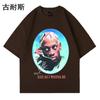 Camiseta de manga corta de algodón wish para comercio exterior para hombre, ropa de moda de verano suelta nueva para niños de media manga, venta al por mayor en eBay