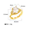 Europa y Estados Unidos joyería de moda transfronteriza cien personalidad apertura ajustable diamante mariposa estrella amor cobre micro incrustación anillo