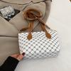 Bolso pequeño para mujer, primavera 2025, nuevo bolso bandolera retro de moda, elegante bolso de mano tipo cubo para verduras, bolso tipo cesta.