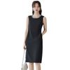 Vestido de punto con temperamento de diosa para ropa de negocios, vestido de traje sin mangas para ocasiones formales, anfitrión, profesor