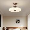 Lámpara de Burbuja de Nube Estilo Medieval Crema Lámpara de Techo de Corona Dormitorio Cálido Estudio Lámpara para Habitación Infantil Lámpara Casual