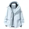 Chaqueta exterior Luo Tu 3 en 1 a prueba de viento y transpirable para mujer, con forro polar desmontable, adecuada para invierno y senderismo. También disponible para hombres