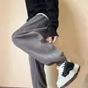 Pantalones de hombre 2025 nuevo primavera y otoño pana jogger casual estilo otoño puro hombres retazos pantalones deportivos