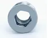 Porca de ferro zincado azul e branca com rosca interna e externa M4-M10, porca para móveis, porca sextavada embutida
