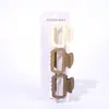 Clipe de Garra Trapezoidal Médio Grande de 5cm para Cabelo Feminino na Parte de Trás Clipes de Tubarão Garra Presilha Elegante Versátil para Meio Rabo Venda Quente Transfronteiriça