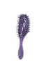 Peine de Gradiente Hueco Transfronterizo, Peine Ovalado para Alisar el Cabello Lacado, Peine Ovalado para Peinar el Cabello Esponjoso, Peine Oscilante