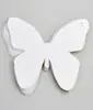Marcador en blanco con agujero 15*5 color pintado marcador infantil dibujo hecho a mano acuarela DIY tarjeta blanca dura