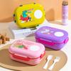 Cross-border Amazon Hot Sale Unicorn Lunch Box Children's Cartoon Dinosaur Lunch Box Can Enter Microondas Plastic Lunch Box