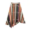 Estilo Europeo Transfronterizo Z 2026 Nueva Moda Temperamento Ropa para Mujer Venta al por Mayor Viaje Diario Falda Estampada Asimétrica 8060214
