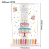 Nuevas Bolsas de Regalo con Estampado de Globos de Colores Temática Feliz Cumpleaños de Amazon, Bolsas Tote, Bolsas para Regalos de Fiesta