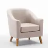 Sofá de Tela Simple Moderno Nórdico para Apartamento Pequeño, Sillón Perezoso para Cafetería, Hotel, Dormitorio, Balcón