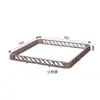 Cesta de Copa Combinada de Plástico almacenamiento de vino tinto y acabado cesta de plástico protectora cesta para cubiertos de lavavajillas Marco Mariposa Espina marco plano hueco