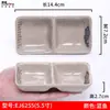 Vajilla de Imitación Porcelana Plato Pequeño para Salsa de Plástico Personalizado Creativo Plato para Salsa Condimento Plato para Salsa para Mojar Plato para Snacks Restaurante Olla Caliente Uso Comercial