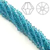 Contas pontiagudas de cristal para acessórios de joias DIY 3/4mm contas de vidro contas soltas acessórios criativos feitos à mão Contas de diamante